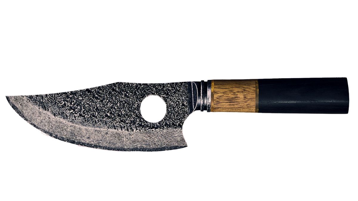 Matsato Osuren chef’s knife on a transparent background